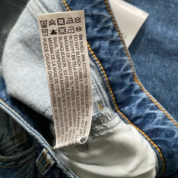 Forever 21 | NWT’s mid rise flare embroidered patchwork bohemian western jeans - Picture 8 of 10